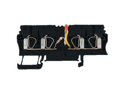 Złączki szynowe z elementami elektronicznymi ZDU 2.5/2X2AN/LD- SW | 1252060000 Weidmuller