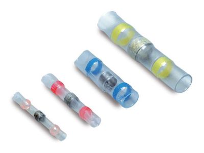 Złączki tulejkowe w izolacji termokurczliwej z cyną lutowniczą dla przekroju 1,5-2,5mm2 (10s) | TTN-40 Trytyt