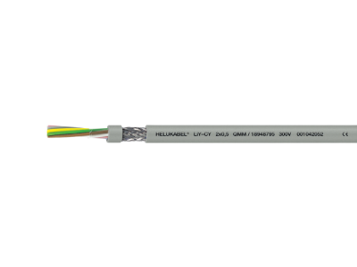 Kabel sterowniczy LIYCY 3×0,75 300/300V szary BĘBEN | 18048803 Helukabel
